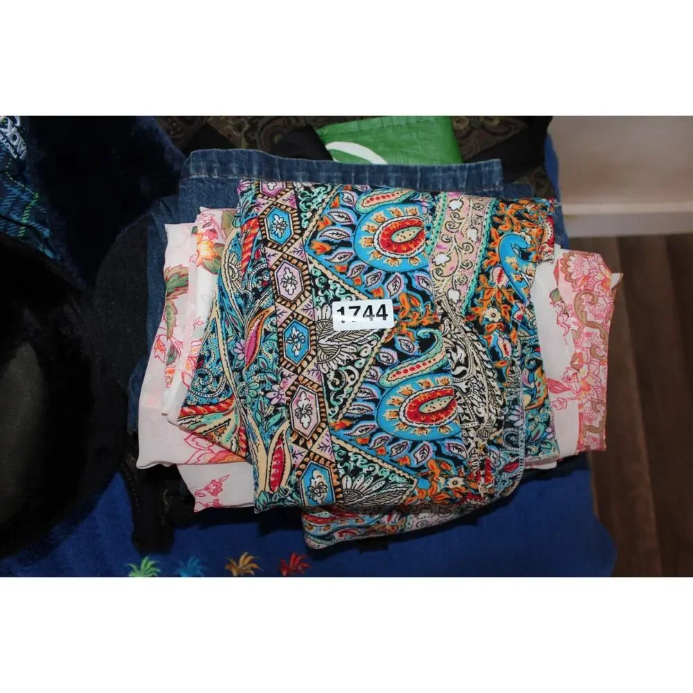 Women's‎ Kimono Cover-Up One-Size Paisley Print Multi Color